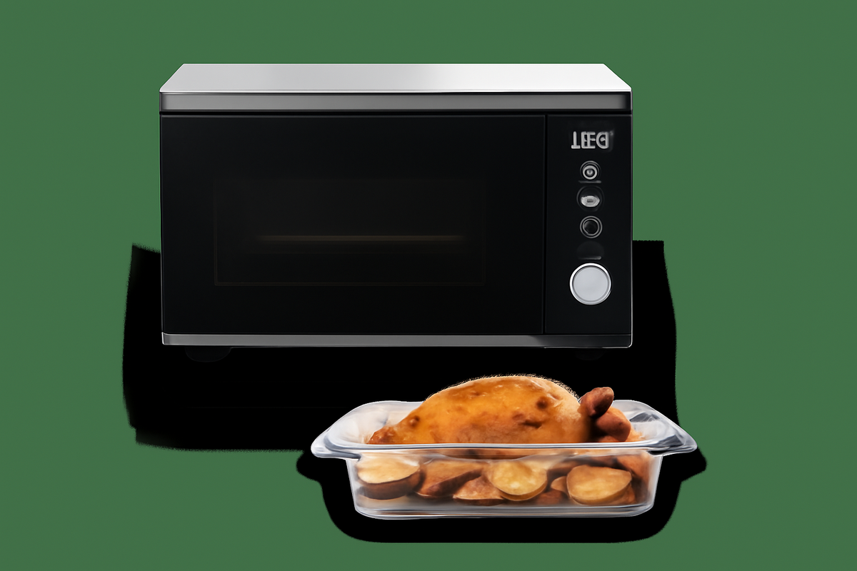 Countertop Microwave and Air Fryer