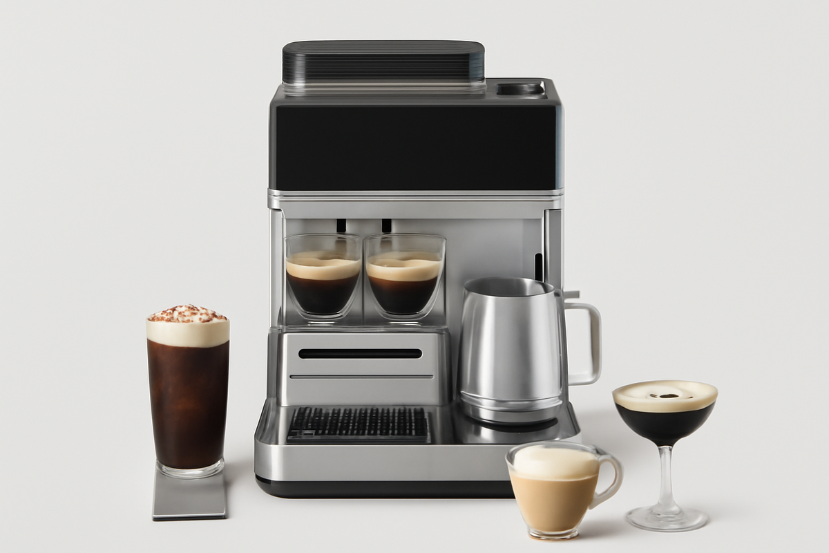 Fully Automatic Espresso Machine Stainless Steel